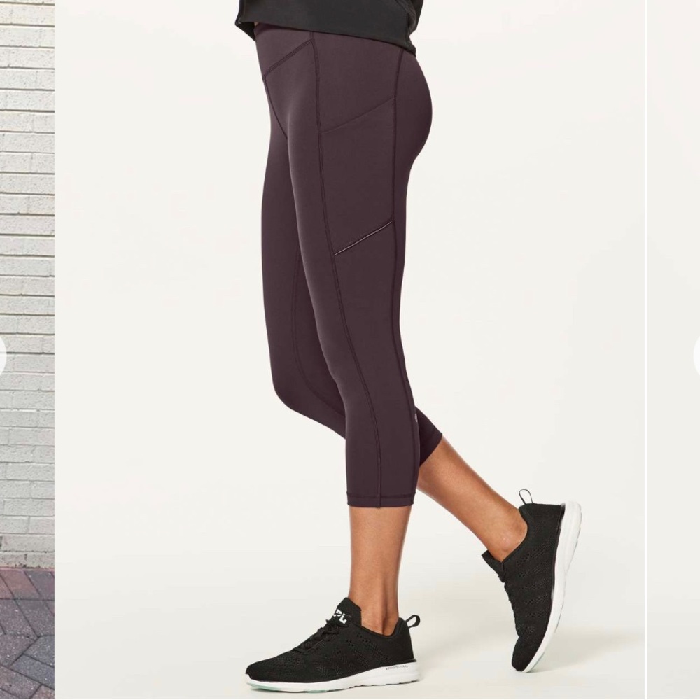 Lululemon Speed Up Crop (21") Pelt